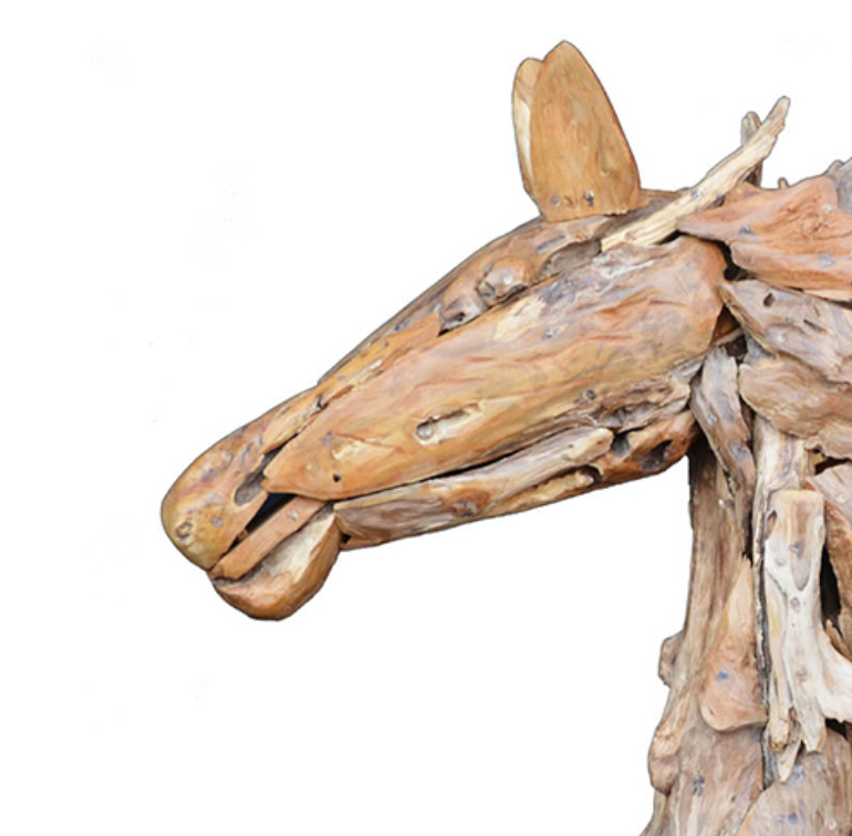 Teak Horse