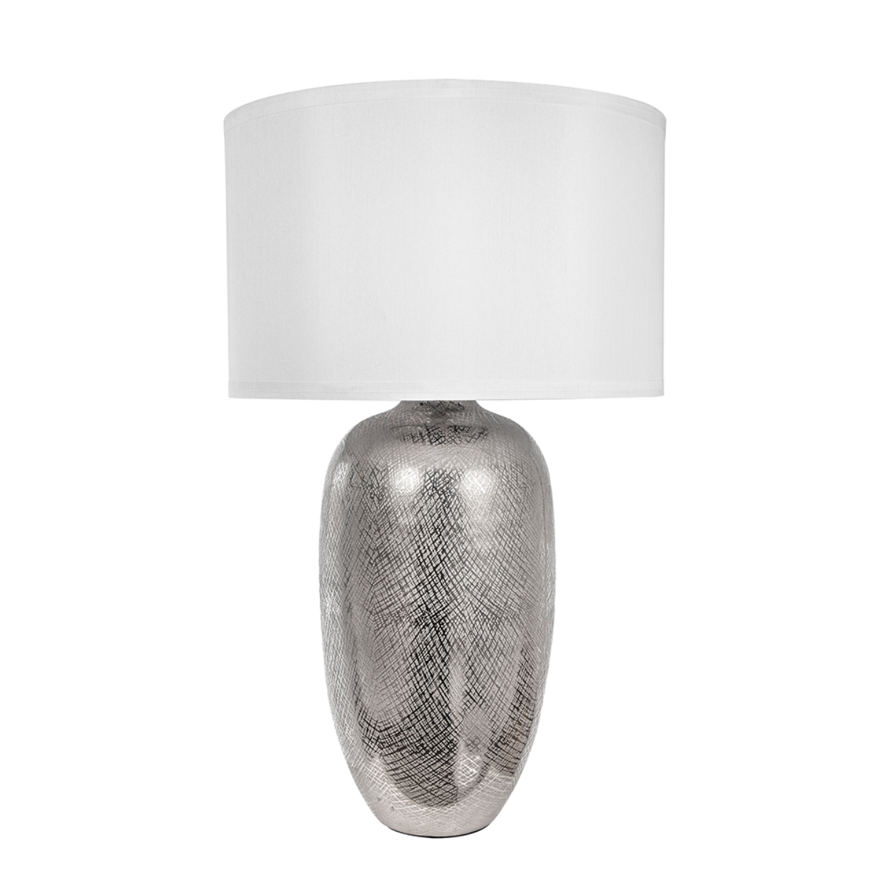 Penny Silver Lamp