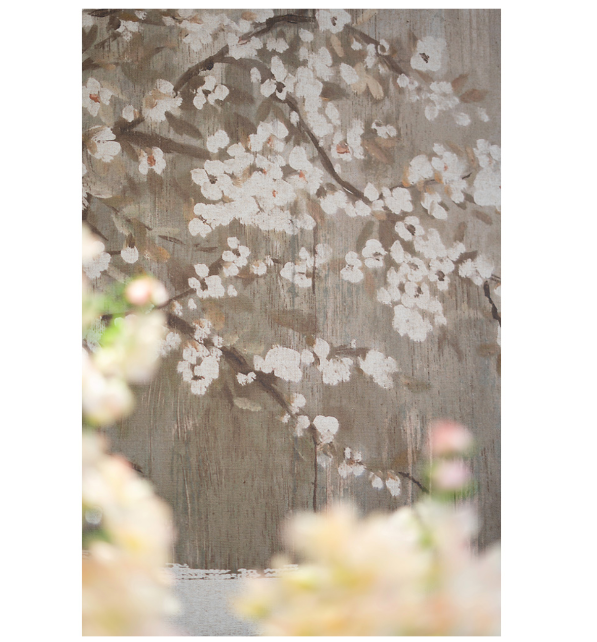 Large Cherry Blossom Canvas