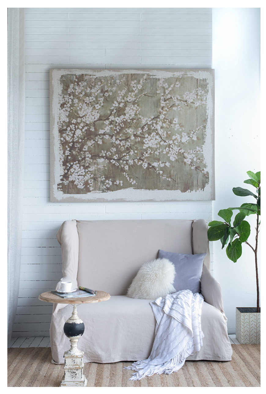 Large Cherry Blossom Canvas