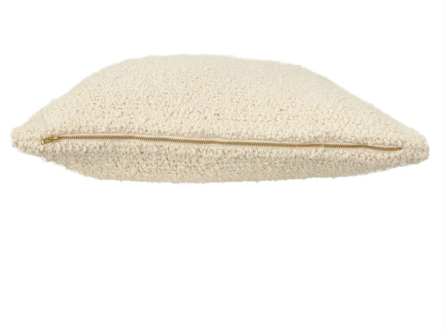 Woven Cotton Boucle Pillow