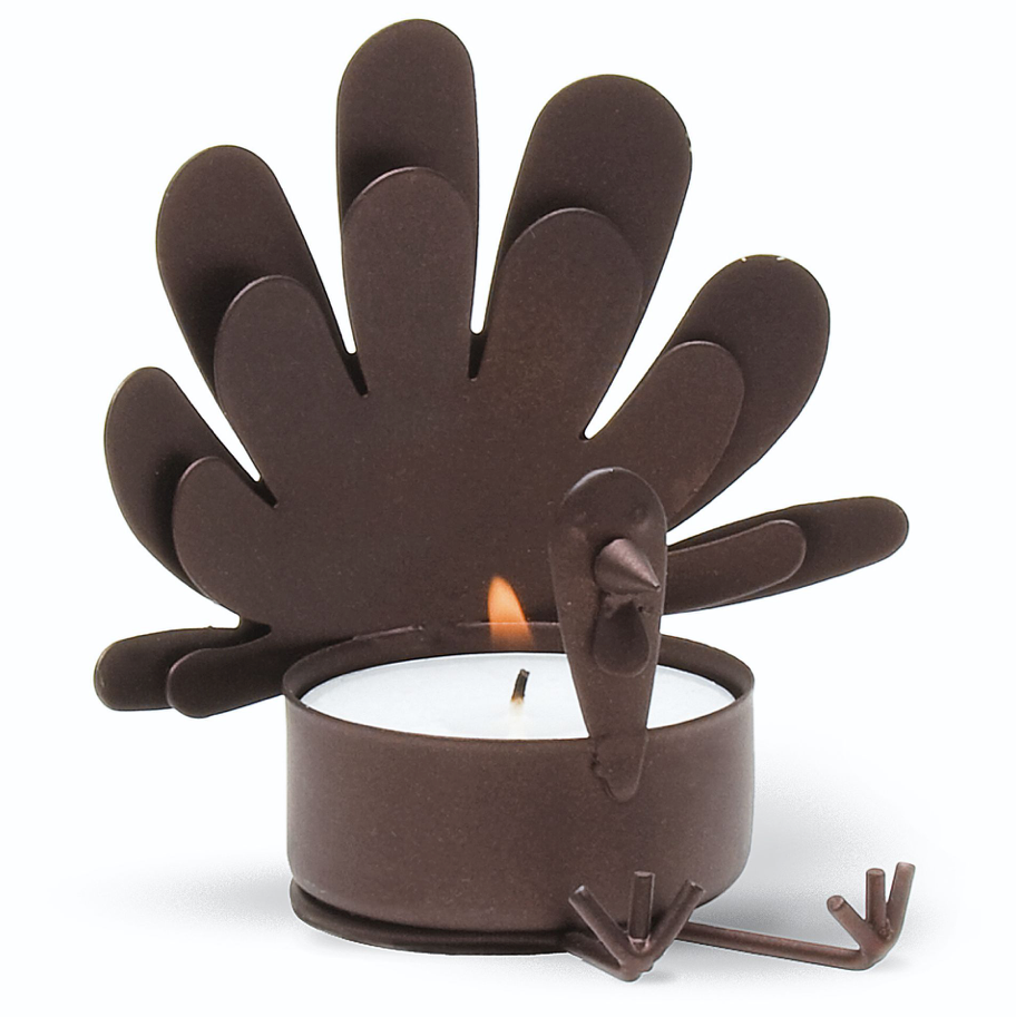 Sitting Turkey Tealight Holder