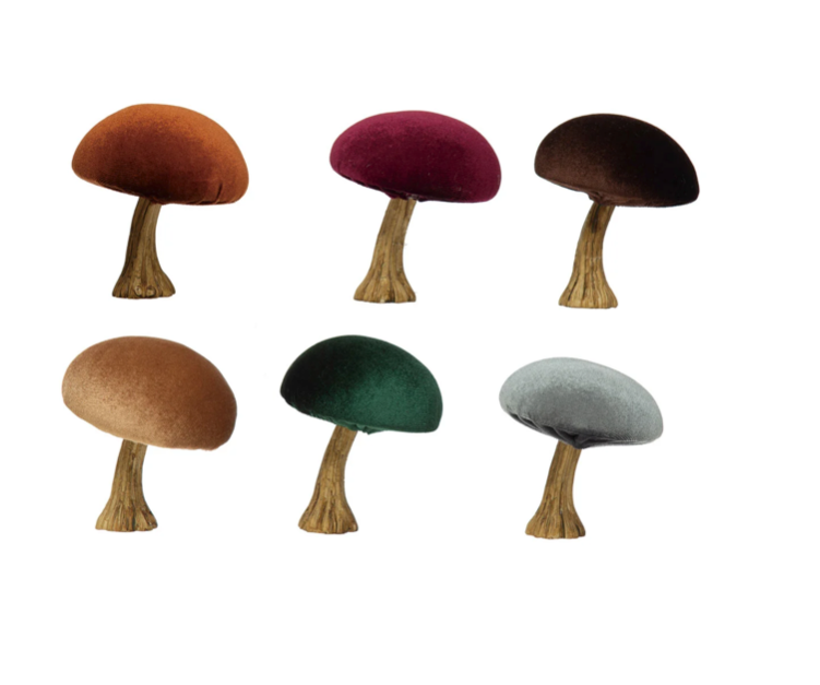 Velvet Mushroom, 6 colors