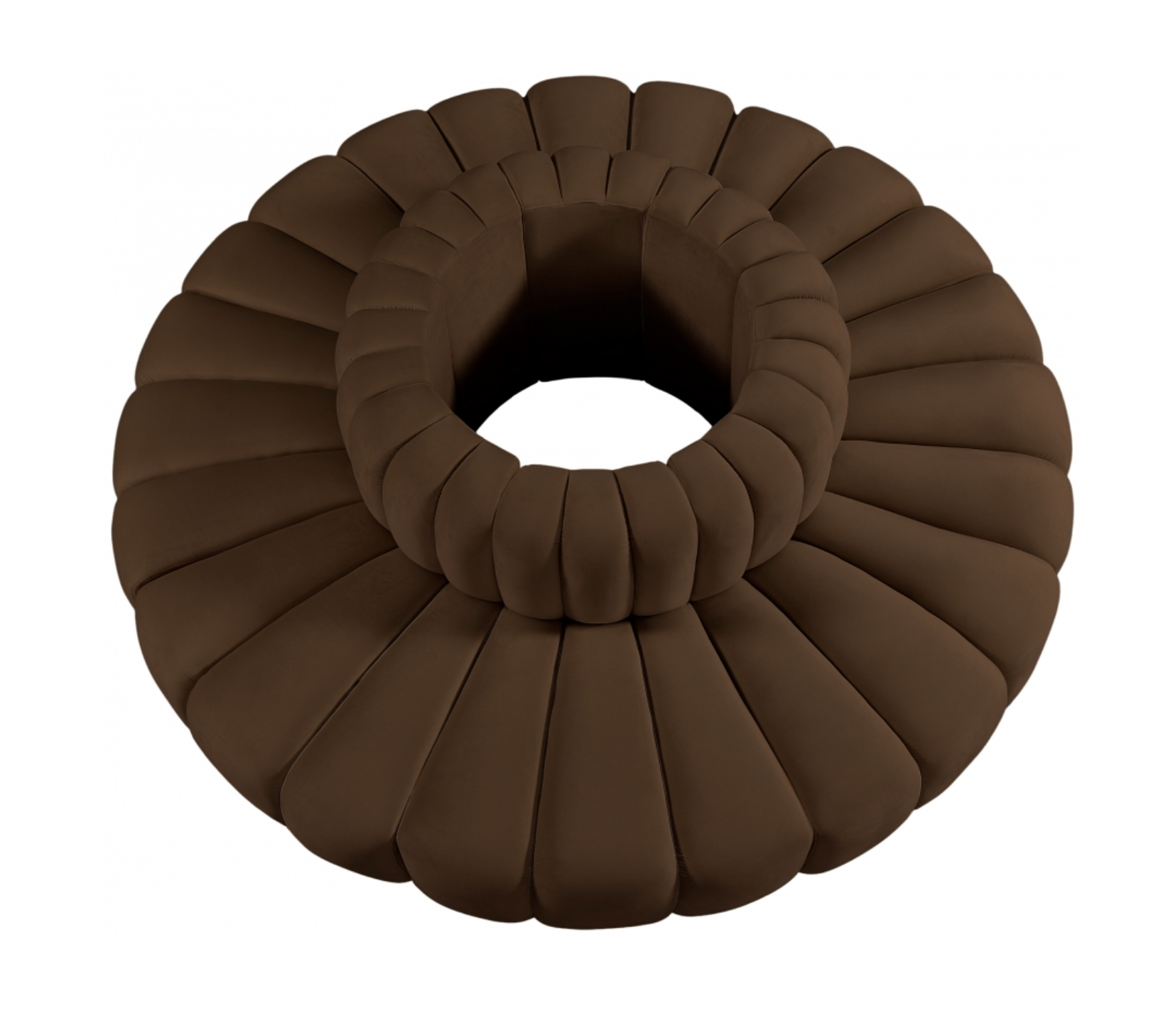 Arc 90" Velvet Upholstered 8pc. Modular Sectional