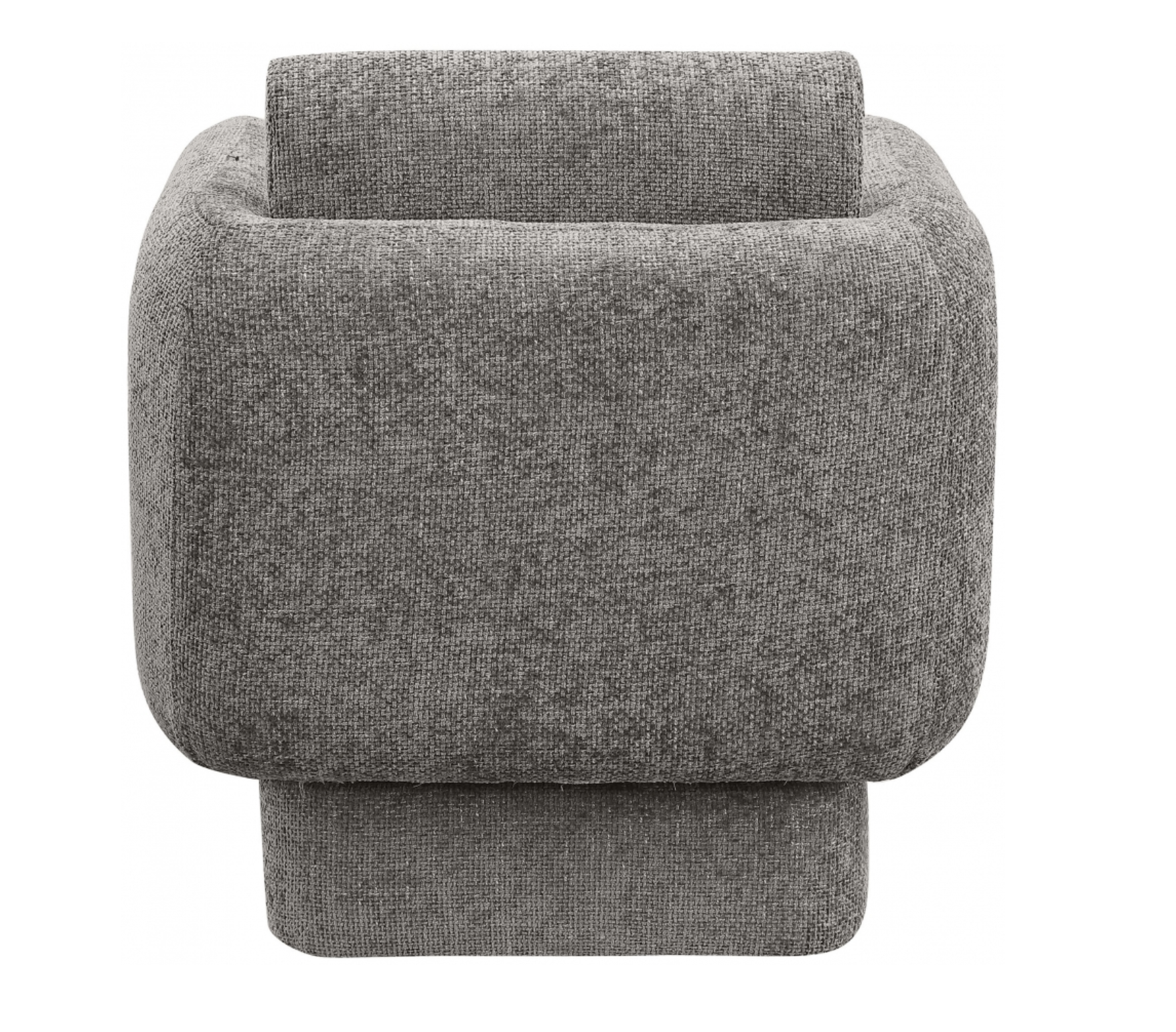 Alessandra Chenille Fabric Upholstered Swivel Accent Chair