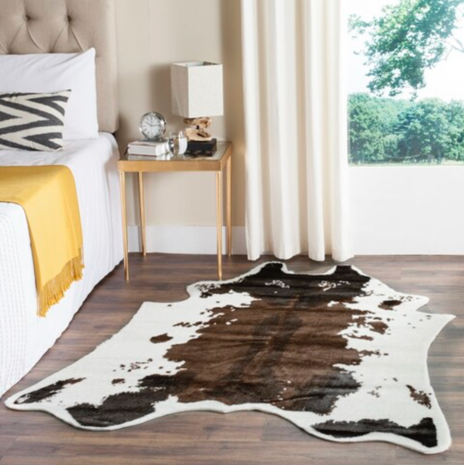 Bertha Faux Cow Hide Collection