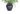 O’Neil Pot with Ruscus Arrangement – 10”