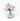 San Miguel Glass with Magnolia Arrangement