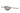 A stainless steel peg measure, consisting of a bowl-shaped end and a long handle.