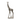 A faux marble effect standing giraffe statue made from stone powder and resin.