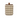 A beige stoneware canister with raised dot patterns and an acacia wood lid.