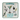 Decorative plate with martini illustration and text on a white background