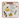 Decorative plate with a whiskey sour recipe and illustrations on a white background