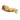 Wooden sculpture of a stylized animal on a white background