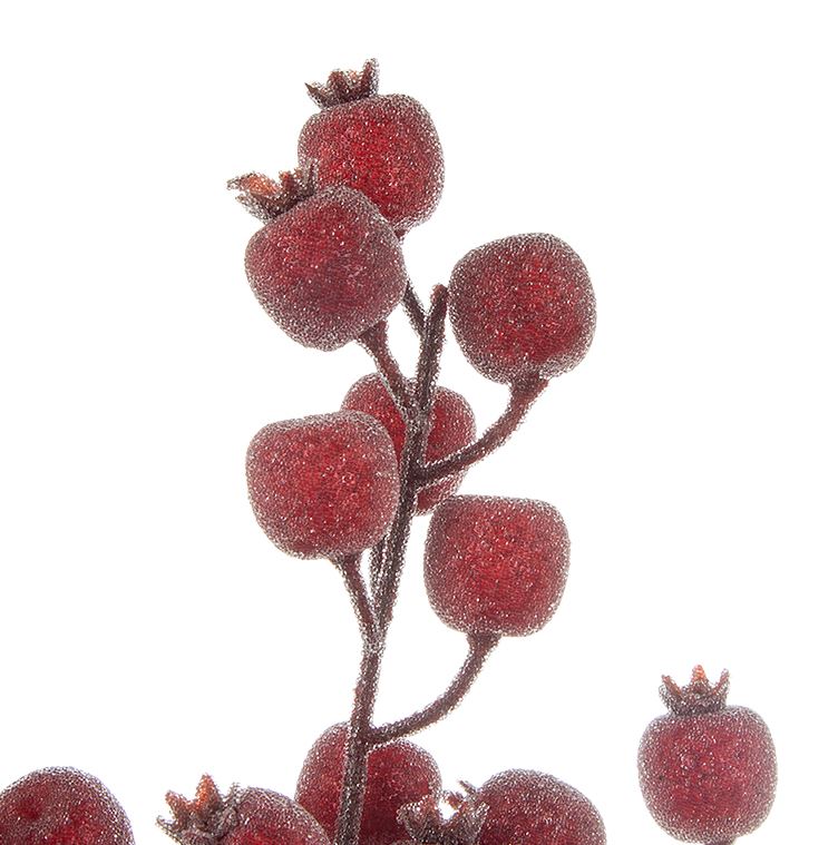 Enhance your decor with our Waterproof Red Berry Spray, a vibrant and versatile botanical accent perfect for any season. Featuring lifelike red berries nestled among lush greenery, this spray adds a pop of color and a touch of nature to your arrangements.