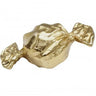 The 9" Wrapped Candy in Gold is a playful and chic decorative piece that adds a touch of whimsy and shine to any space. Featuring a sleek gold finish and a charming candy design, it's perfect for display on shelves, tables, or as part of a festive centerpiece. This eye-catching accent blends modern style with a fun, nostalgic vibe.