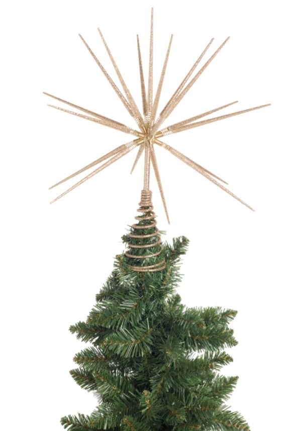 Xmas Tree Topper, Gold