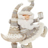 Bring festive cheer to your decor with our 9" Gray and Gold Santa Tree. This charming piece features a whimsical design that combines soft gray hues with elegant gold accents, creating a delightful focal point for your holiday displays.