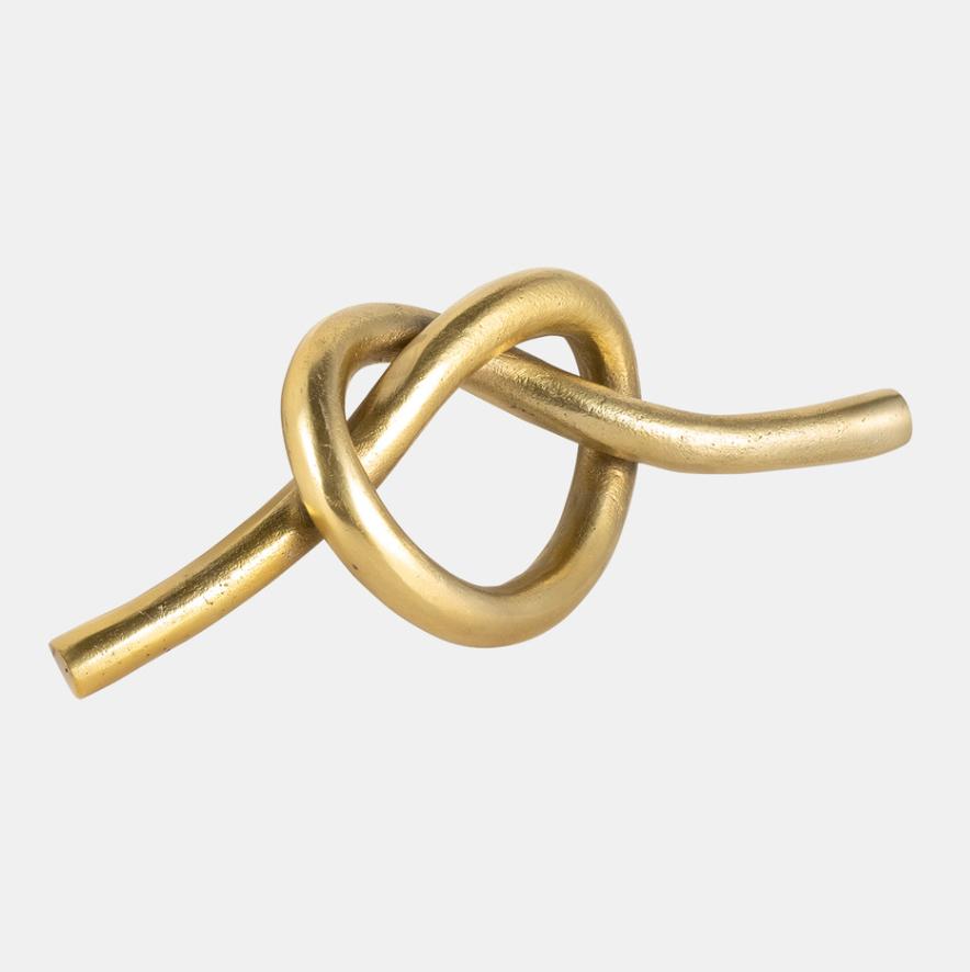 Single Knot Deco, Metal,12"